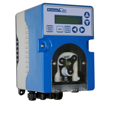 Peristaltic pump with motor - Reciprotor A/S